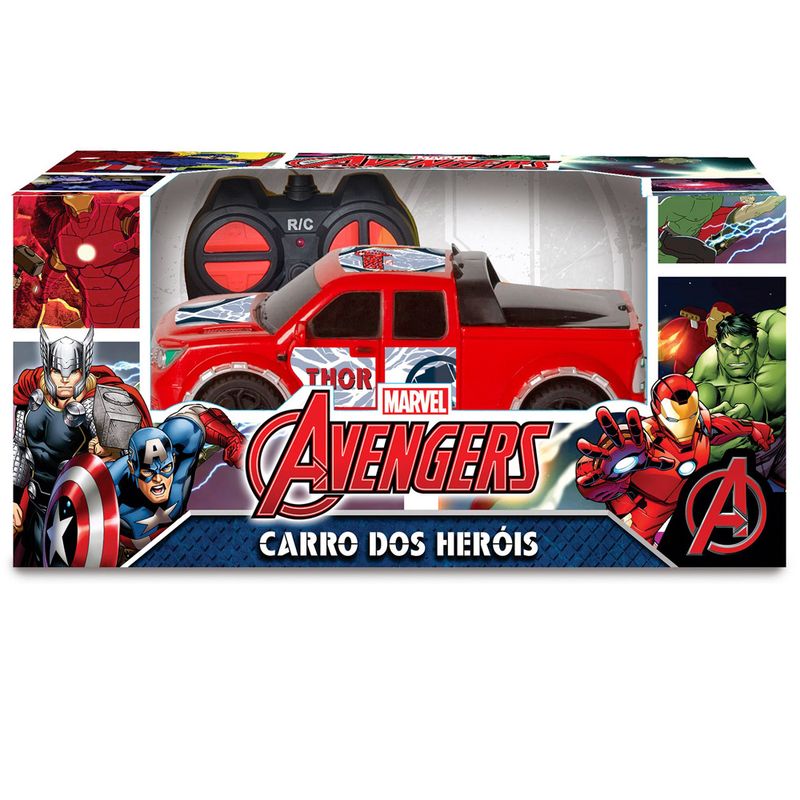 Veiculo-de-Controle-Remoto---Disney---Marvel-Avengers---Pick-Up---Thor---Mimo