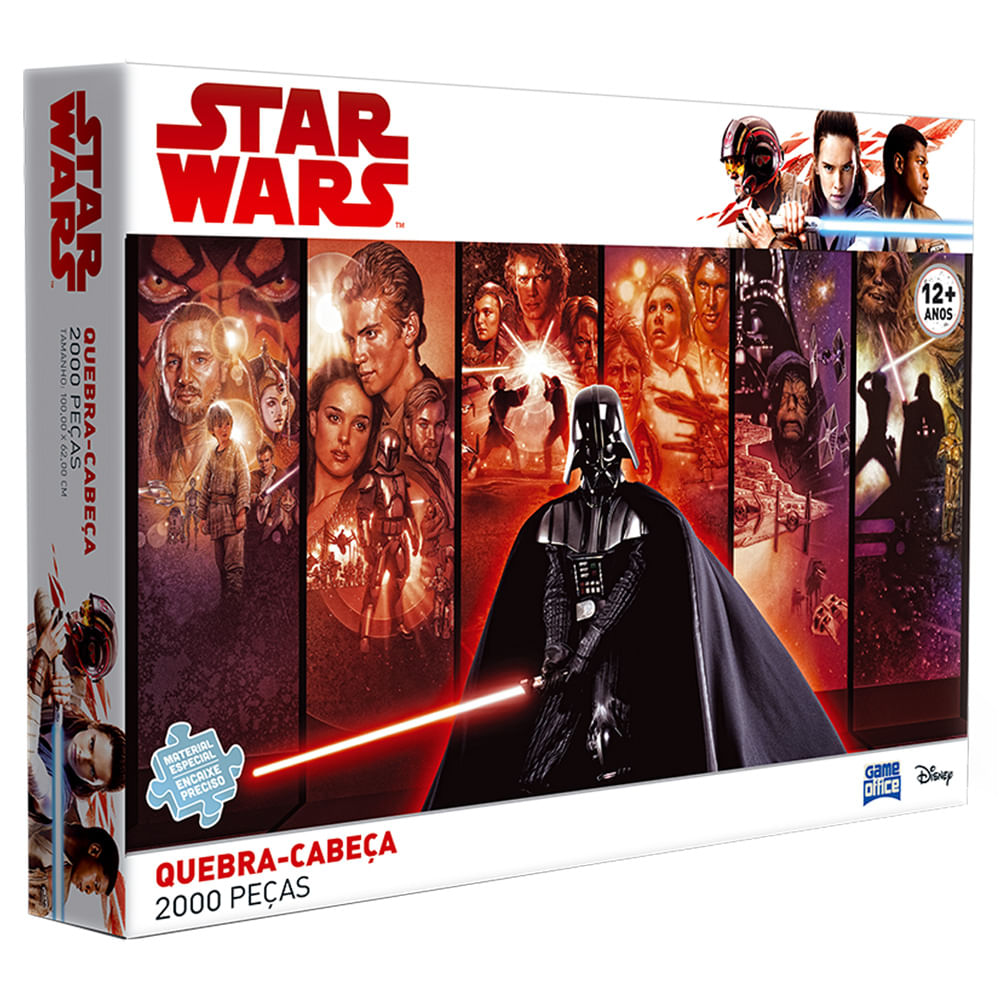 Confira Quebra-Cabeça - 2000 Peças - Star Wars - Clássico