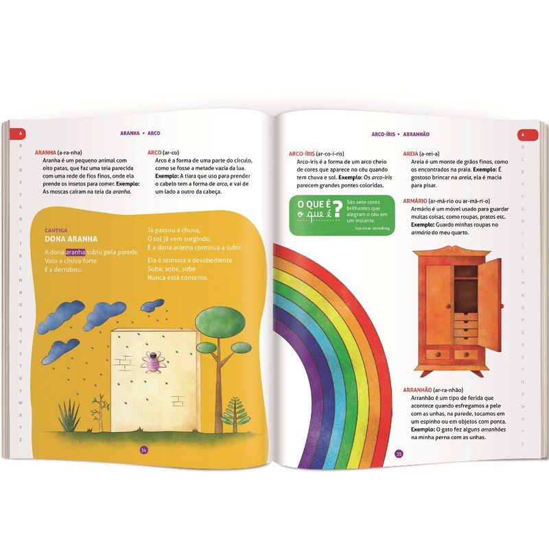 Livro-Infantil---Minhas-Palavras---Dicionario-Infantil-da-Lingua-Portuguesa---Catavento-3