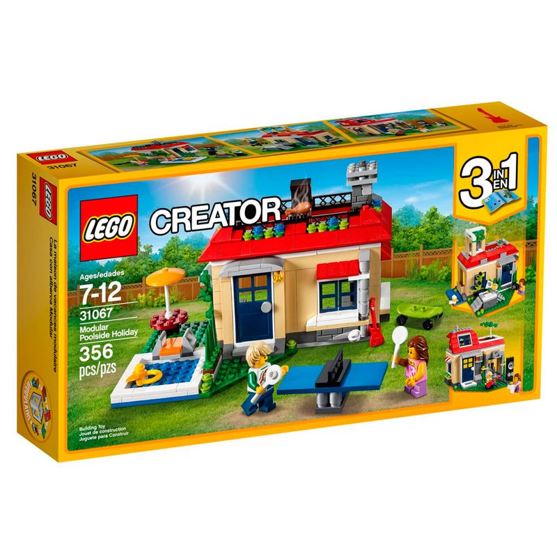 LEGO-Creator---3-em-1---Ferias-na-Casa-da-Piscina---31067
