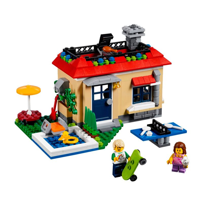 LEGO-Creator---3-em-1---Ferias-na-Casa-da-Piscina---31067
