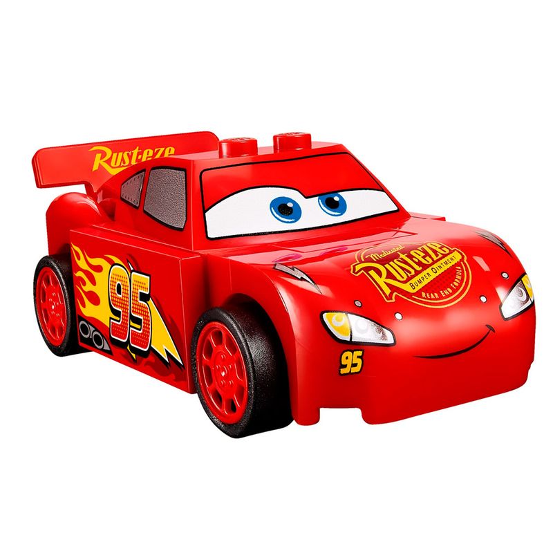 LEGO-Juniors---Disney---Pixar---Carros-3---Pista-de-Lancamento---Relampago-McQueen---10730