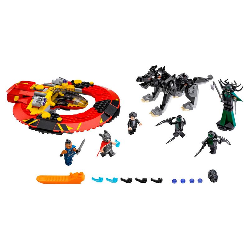 LEGO-Super-Heroes---Disney---Marvel---Thor-Ragnarok---Batalha-Final-de-Asgard---76084