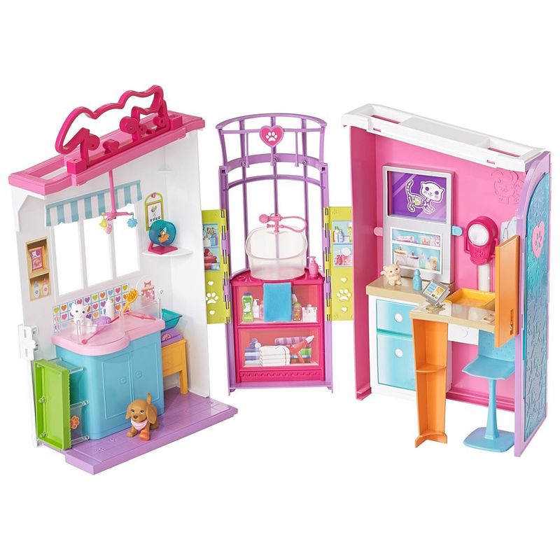 Playset-Barbie-Family---Hospital-dos-Bichinhos---Mattel-2