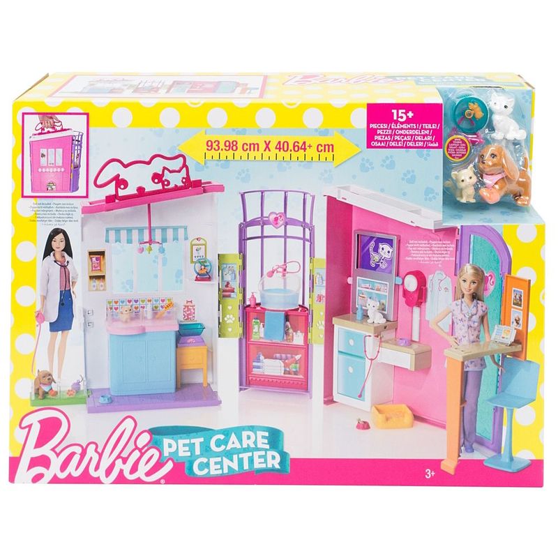 Playset-Barbie-Family---Hospital-dos-Bichinhos---Mattel-4