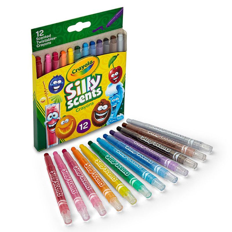 Giz-de-Cera-Perfumado---Silly-Scents-Twistables-Crayons---12-Cores---Crayola---FRENTE