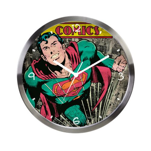 Relógio de Parede Decorativo - DC Comics - Superman - Metrópole