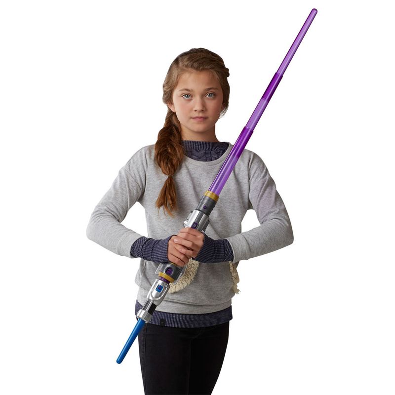 Sabre-de-Luz-Eletronico---Disney---Star-Wars---Forces-Of-Destiny---Jedi---Hasbro-Frente