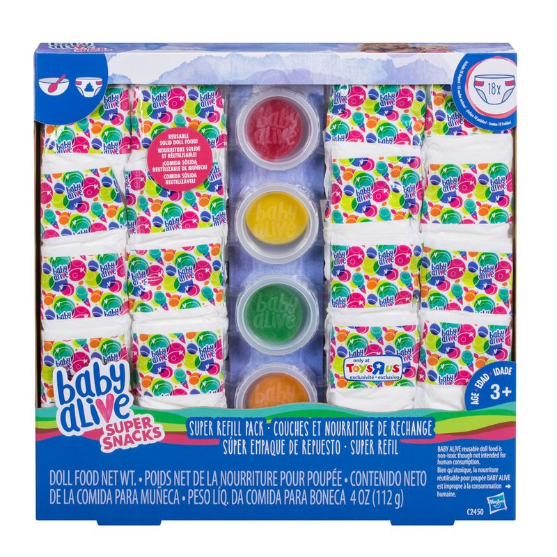 Kit-Baby-Alive---Super-Refil-de-Fralda-e-Comidinha---Hasbro-embalagem