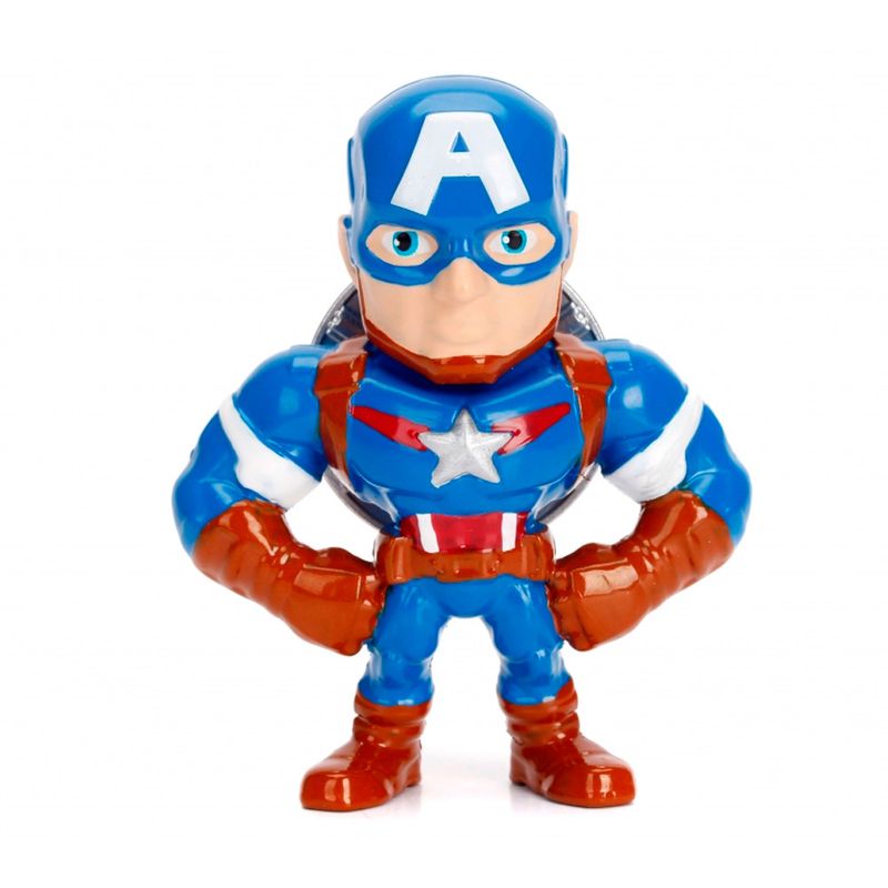 Figura-Colecionavel-6-Cm---Metals-Die-Cast---Disney---Marvel-Avengers---Capitao-America---DTC