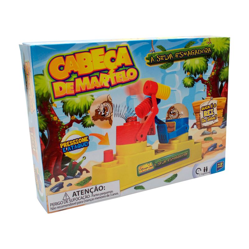 Jogo---Cabeca-de-Martelo---Selva-Esmagadora---New-Toys