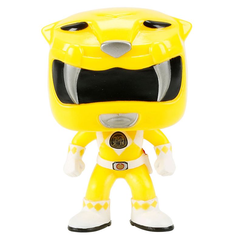 Figura-Colecionavel---Funko-POP---Power-Rangers---Ranger-Amarelo---Funko