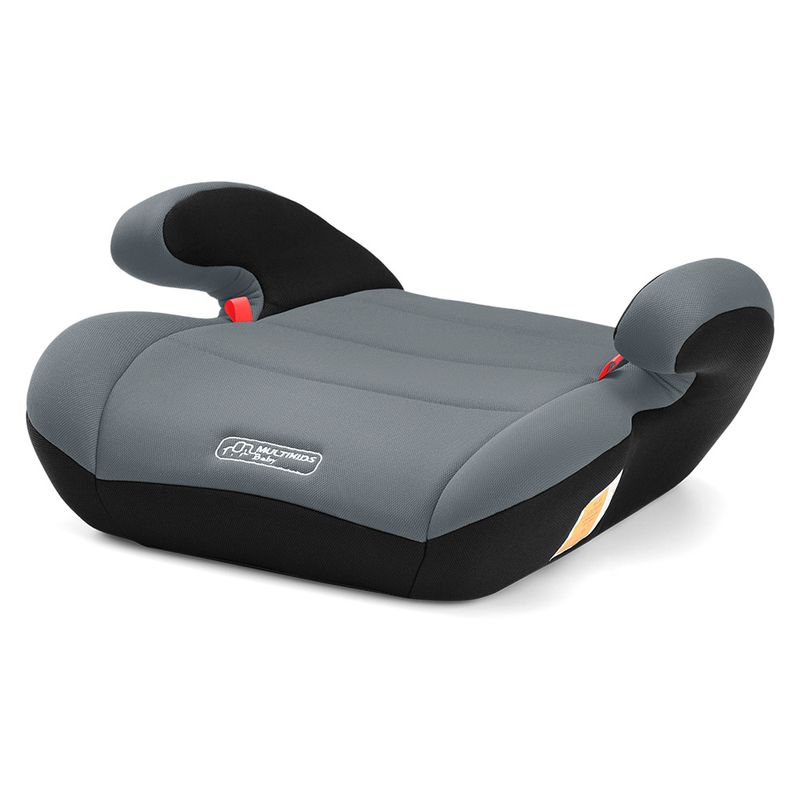 Assento-para-Auto---22-a-36-Kg---Safe-Booster---Cinza---Multikids-Baby
