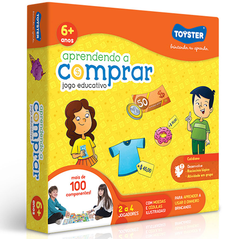 Jogo Educativo Bolsa De Valores Aprender Brinquedo Pmbi - R$ 29,98