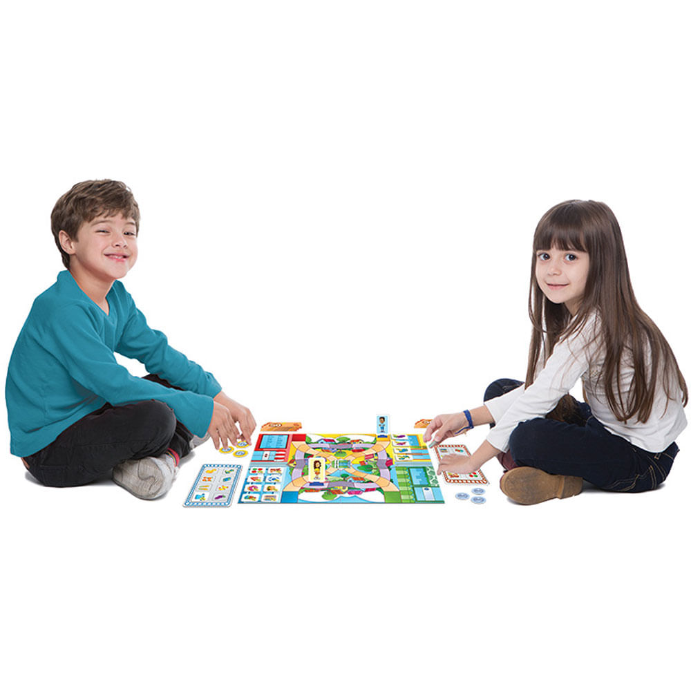 Jogo Educativo Bolsa De Valores Aprender Brinquedo Pmbi - R$ 29,98