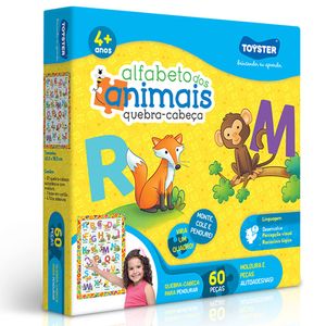 Kit 6 Quebra-cabeça Infantil Para Presente 60 Peças