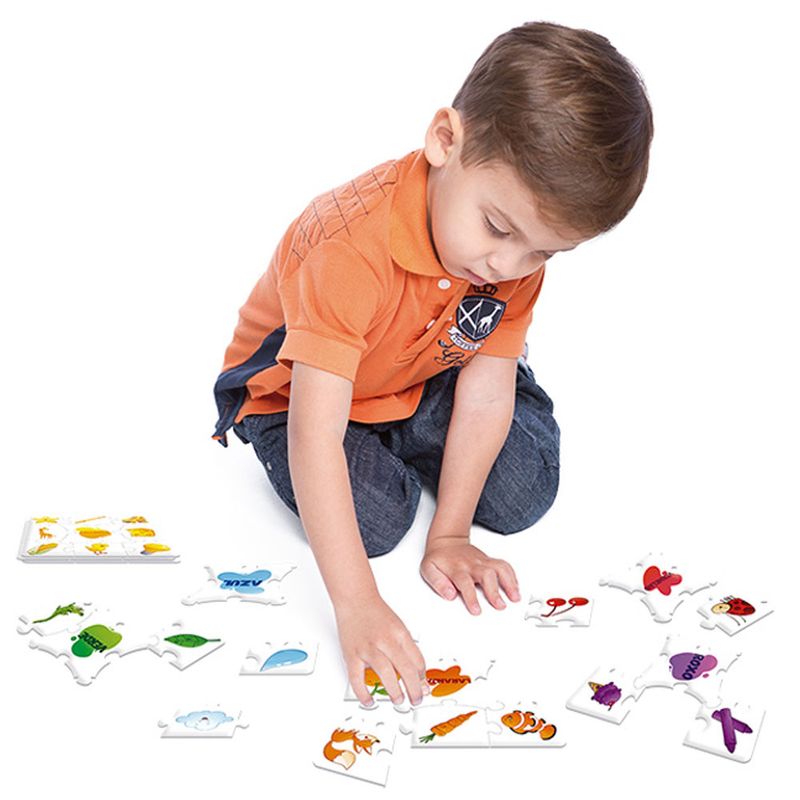 Jogo Brinquedo Educativo Pedagógico +3 Anos 15 Pcs Toyster Descobrindo as  Cores 2032 - Impherial Shop