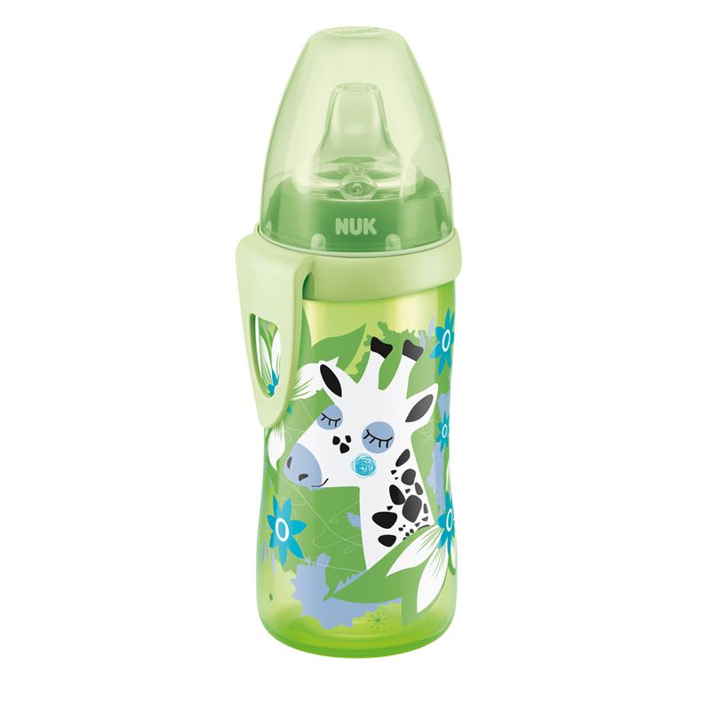 Copo-Antivazamento---Active-Cup---300-ml---Girafa---NUK---Frente