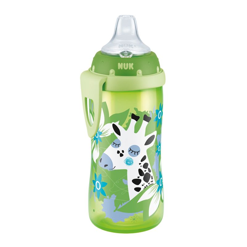 Copo-Antivazamento---Active-Cup---300-ml---Girafa---NUK---Detalhe-1