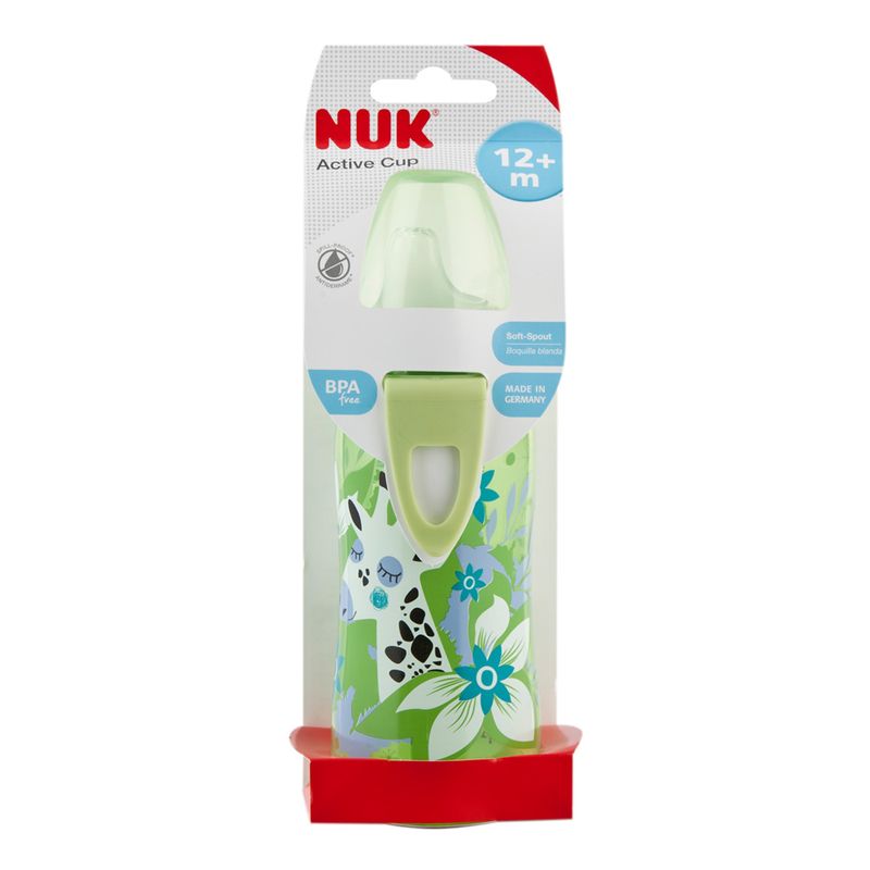 Copo-Antivazamento---Active-Cup---300-ml---Girafa---NUK---Embalagem