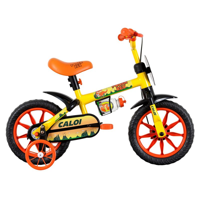 Bicicleta-ARO-12---Power-Rex---Amarela---Caloi_Detalhe-1