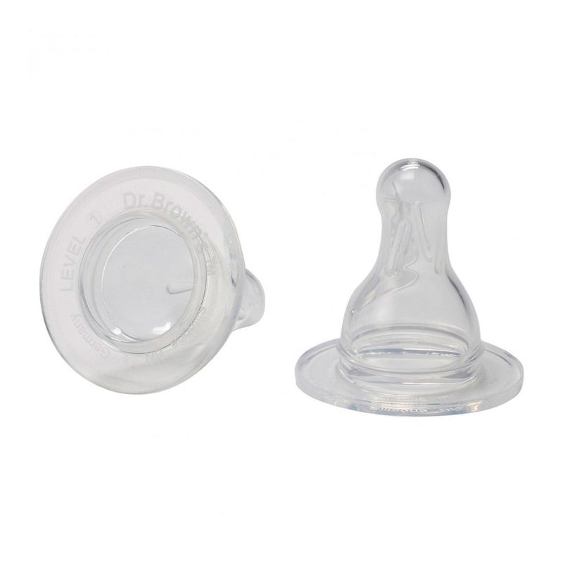 Bicos-para-Mamadeira---Silicone-Options---Prematuro-Fase-1---Dr-Brown-s