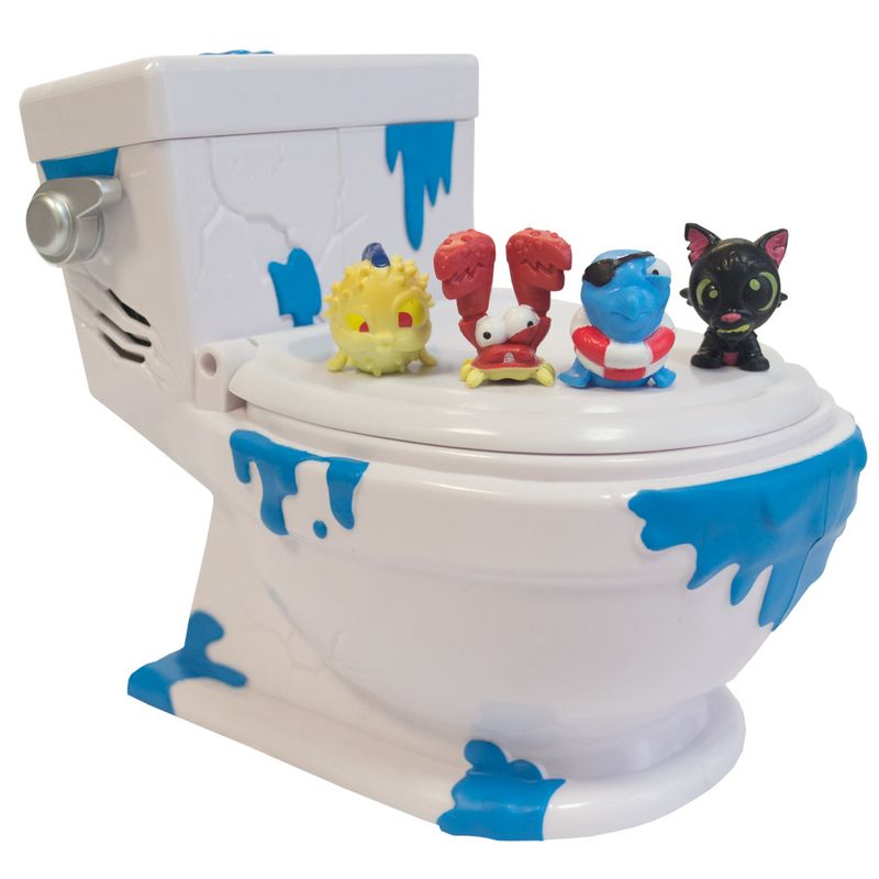 Mini-Figuras---Flush-Force---Vaso-e-4-Figuras---Sunny