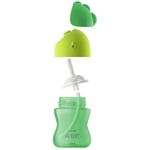 Copo-com-Canudo---Dinossauro-Verde---300-Ml---Philips-Avent