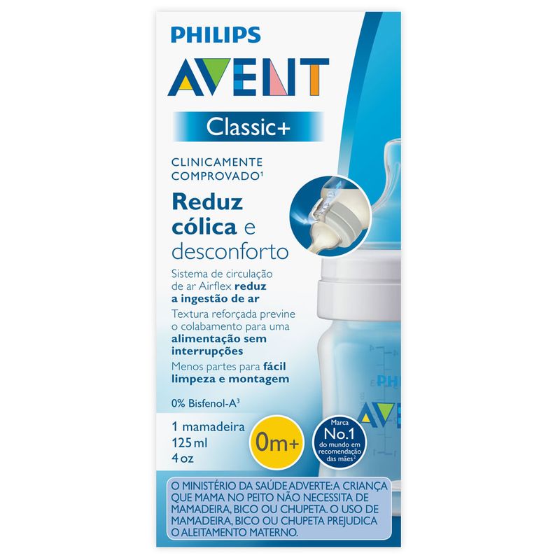 Mamadeira-Classica----0-Mes---125-Ml---Philips-Avent