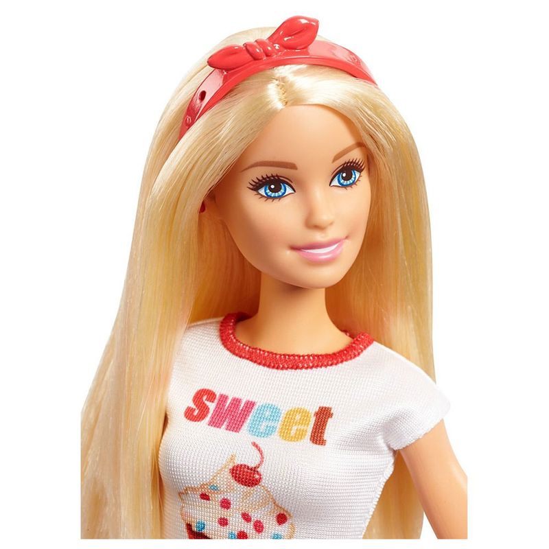 Boneca Barbie quero ser Chefe.