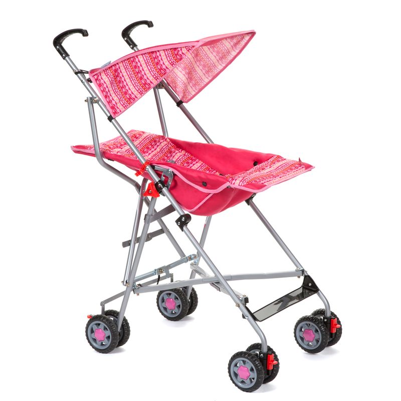 Carrinho-de-Passeio---Umbrella----Slim---Rosa---Voyage