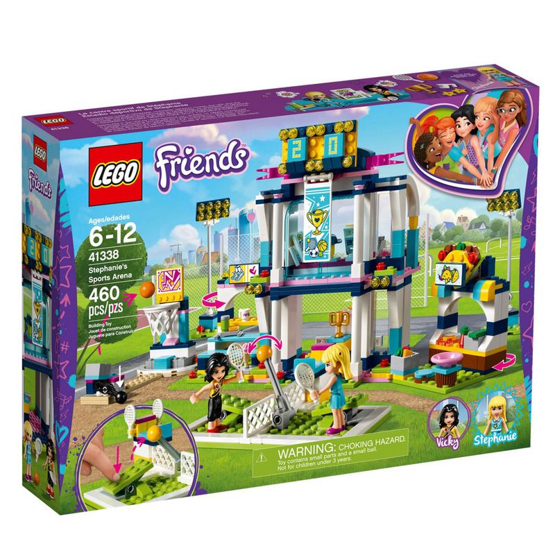 LEGO-Friends---Arena-de-Esportes-da-Stephanie---41338