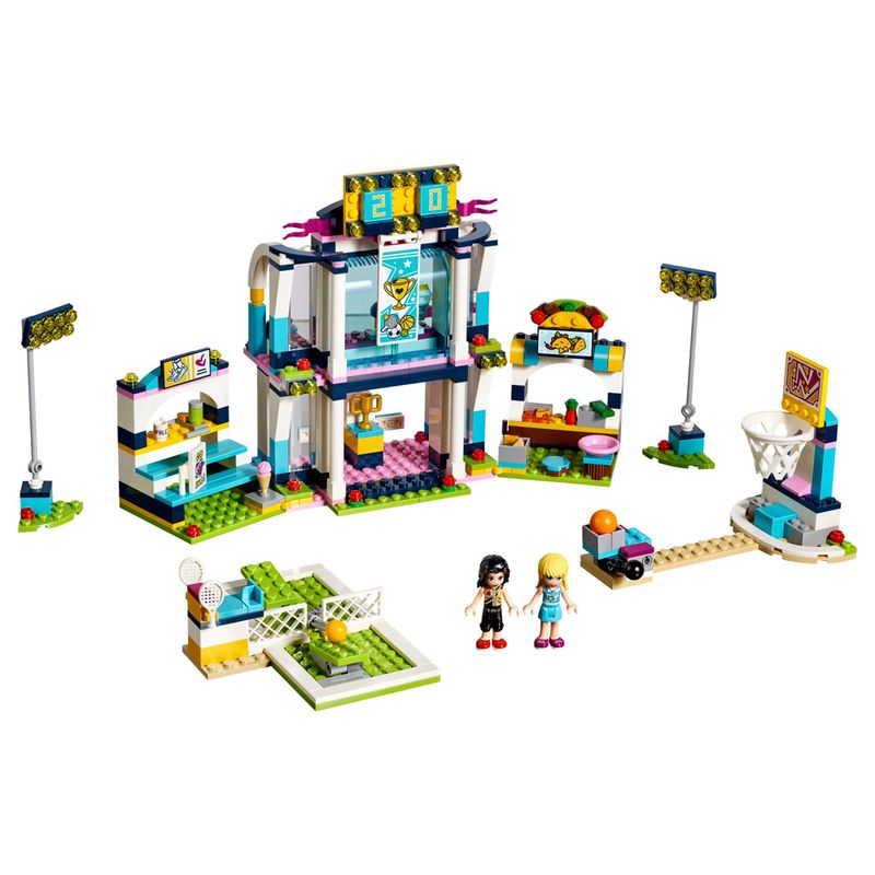 LEGO-Friends---Arena-de-Esportes-da-Stephanie---41338