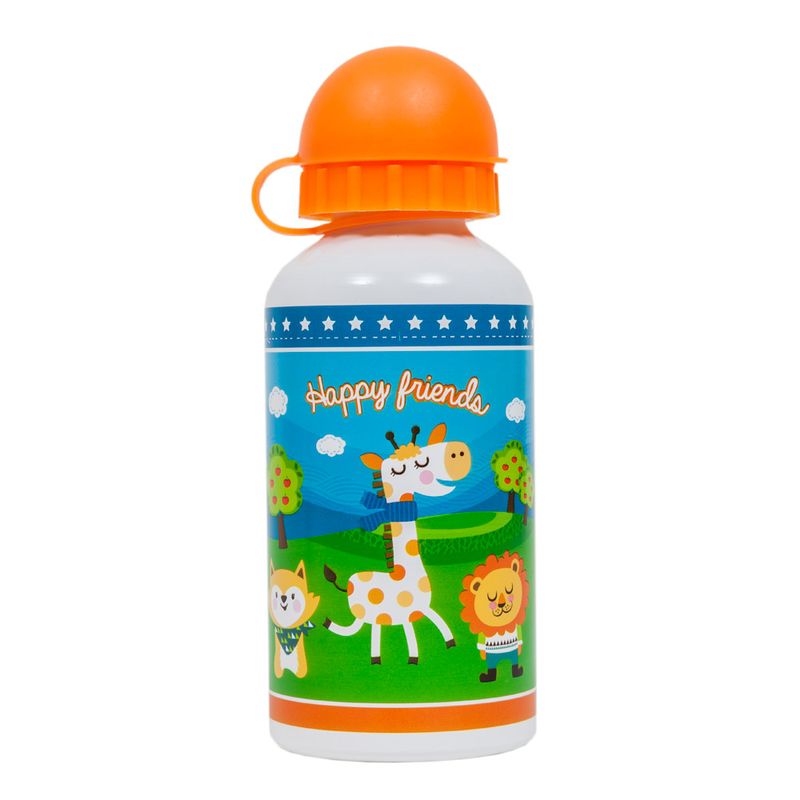 Garrafinha-400ml---Happy-Friends---Buba