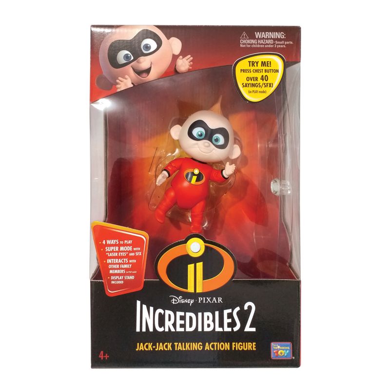 Boneco-Articulado-com-Som---Disney---Os-incriveis-2---Bebe-Zeze---Toyng