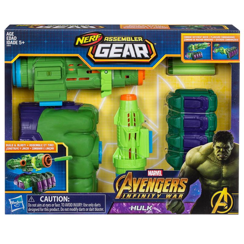 Lanca-Dardos---Nerf---Disney---Marvel---Avengers---Hulk---Hasbro
