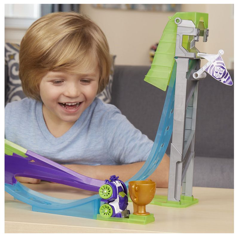 Pista-de-Corrida---Playskool-Heroes---Flip-Racer---Transformers-Rescue-Bots---Hasbro