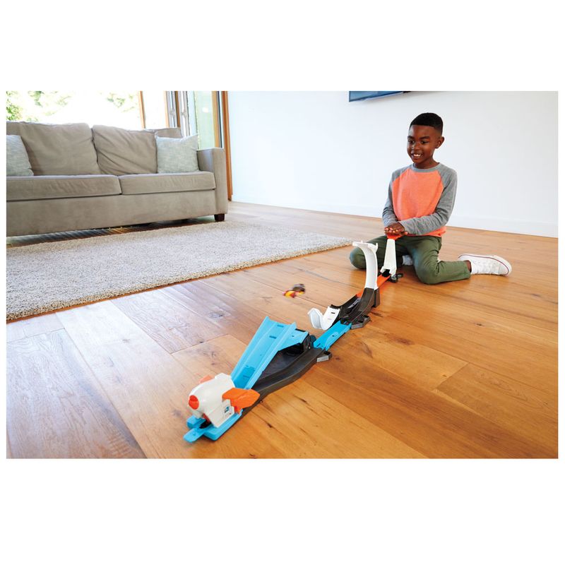 Conjunto-Pista-e-Veiculo---Hot-Wheels---Track-Builder---Desafio-Lancador---Mattel