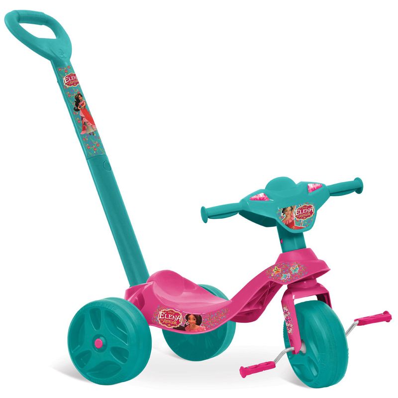 triciclo-tico-tico-passeio-e-pedal-disney-elena-avalor-rosa-bandeirante-3101_Frente
