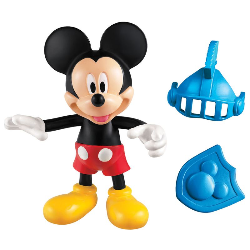 Mini-Figura---12-Cm---Disney---Mickey-Mouse-ClubHouse---Mickey-Cavaleiro---Fisher-Price