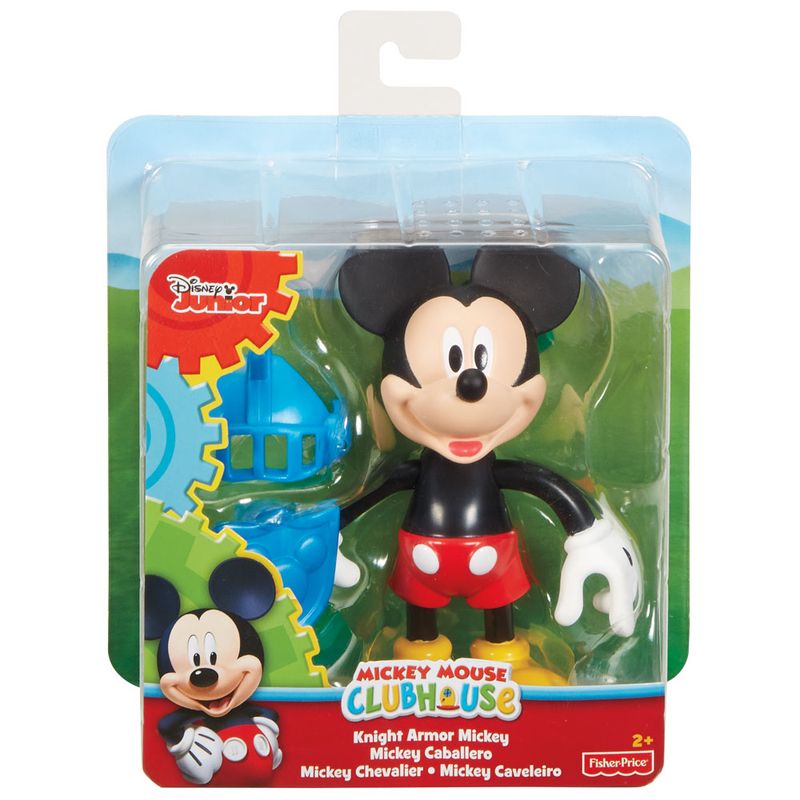 Mini-Figura---12-Cm---Disney---Mickey-Mouse-ClubHouse---Mickey-Cavaleiro---Fisher-Price