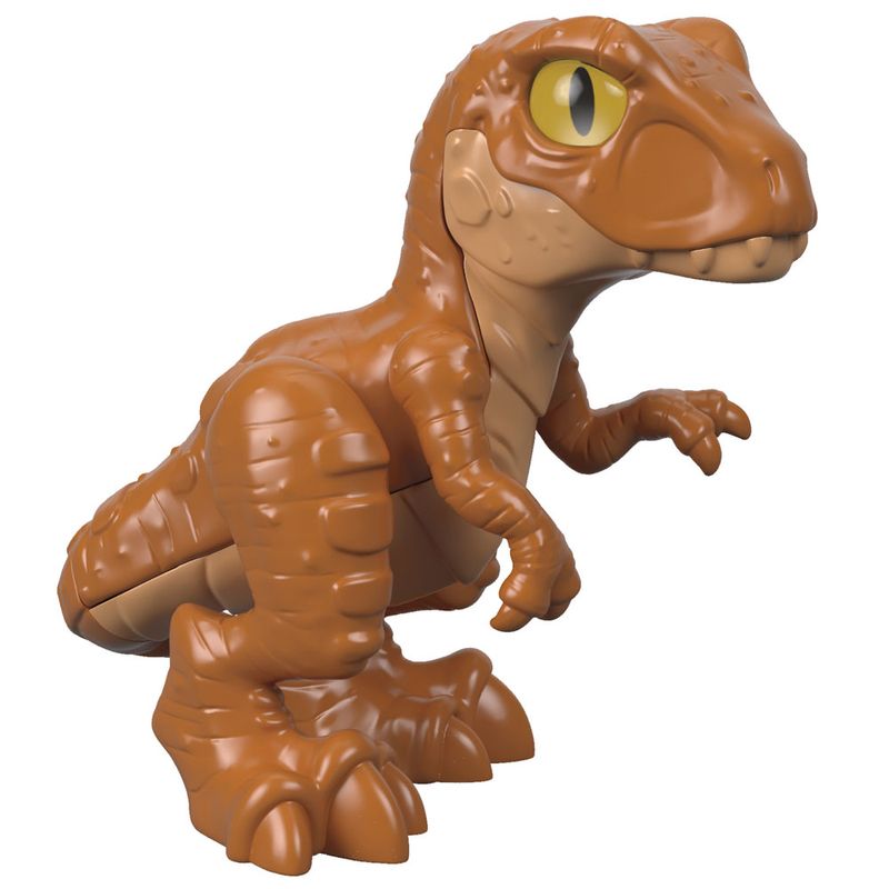 Figura-Basica-Imaginext---Jurassic-World---Filhote-Tiranossauro-Rex---Marrom---Fisher-Price