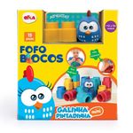 Blocos-de-Montar-Macio---Galinha-Pintadinha---15-Pecas---Mini---Elka
