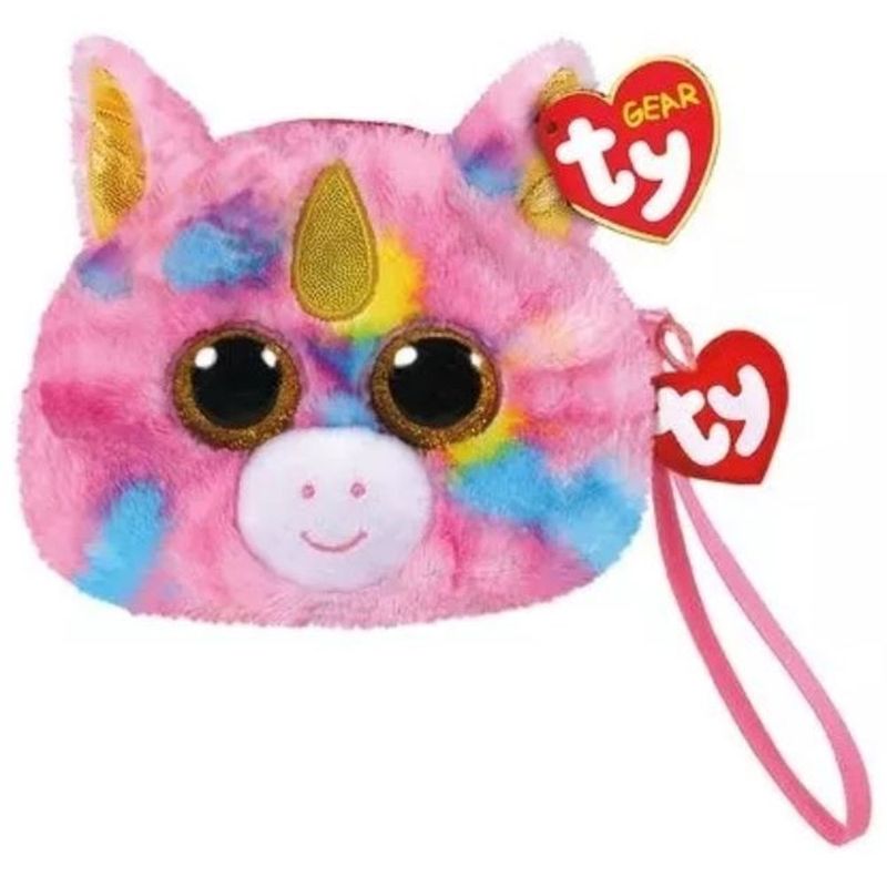 Porta-Treco---Ty---Unicornio-Rosa-Tracey---DTC