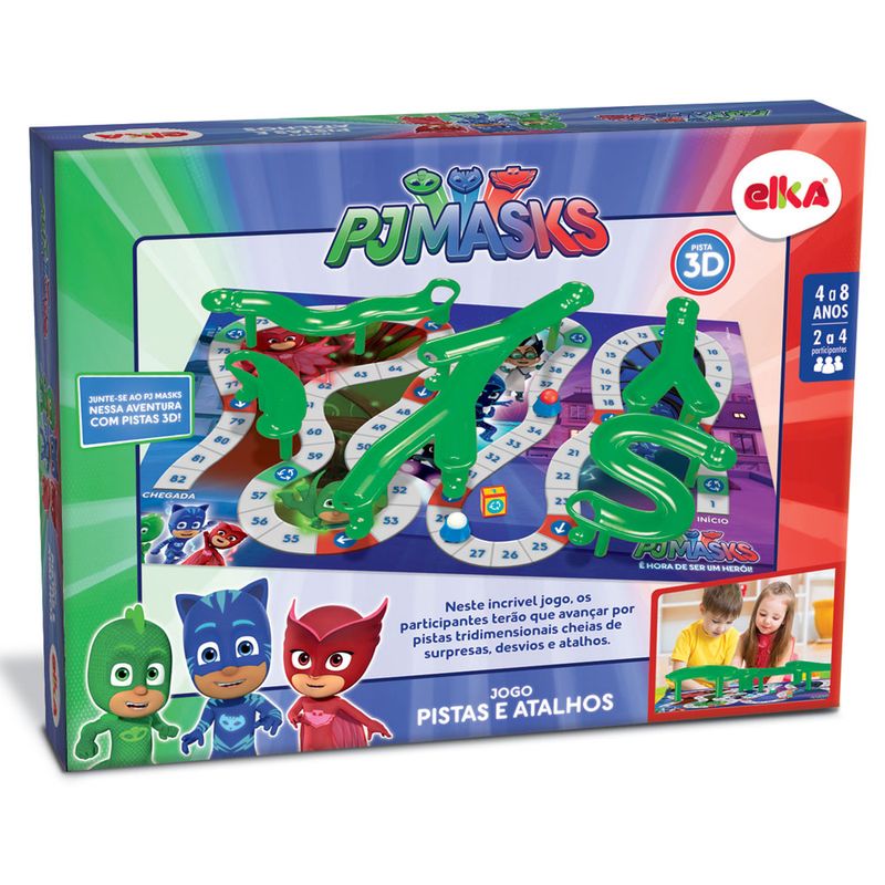 Jogo-Pistas-e-Atalhos---PJ-Masks---Elka