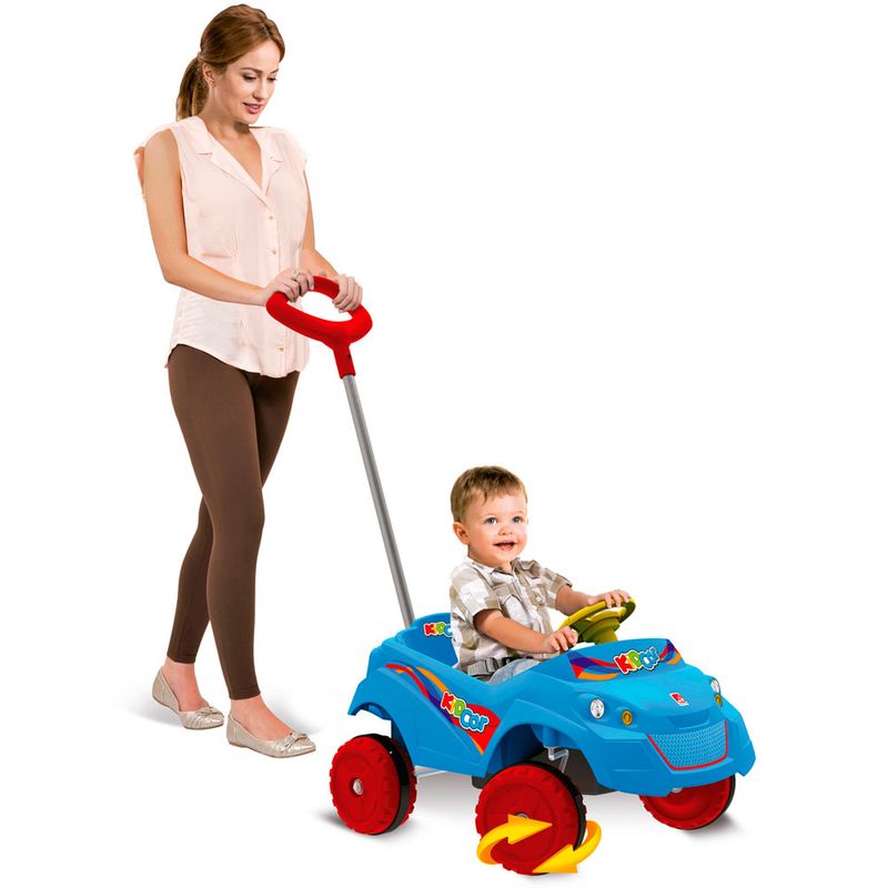 Carrinho-de-Passeio---Kidcar---Azul---Bandeirante