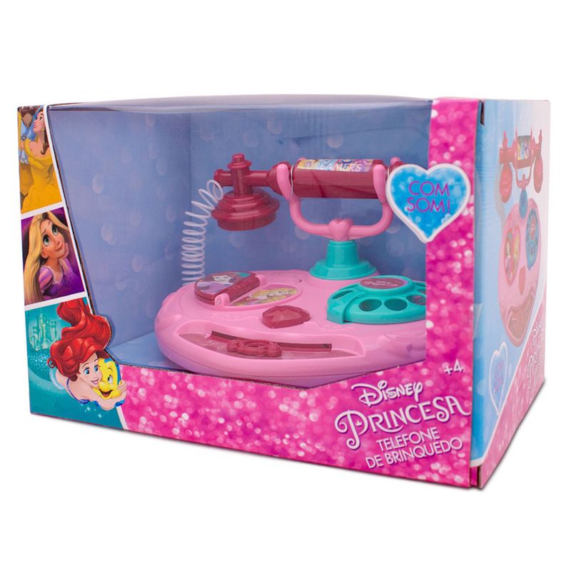 Celular Princesas da Disney Aurora bela adormecida Brinquedo Telefone  Celular de Brinquedo Luminoso e Musical com