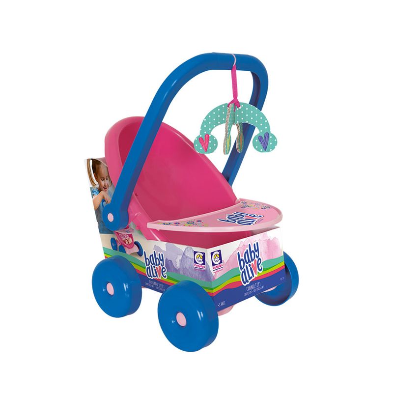 Acessorios-para-Bonecas---Baby-Alive---Carrinho-3-em-1---Cotiplas