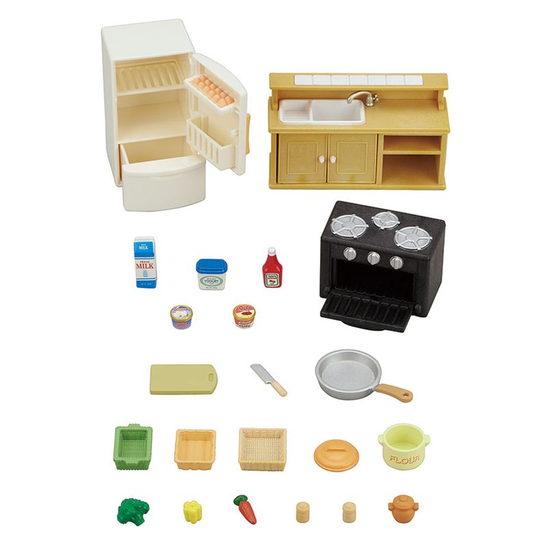 Sylvanian-Families---Conjunto-Cozinha-Classica---Epoch