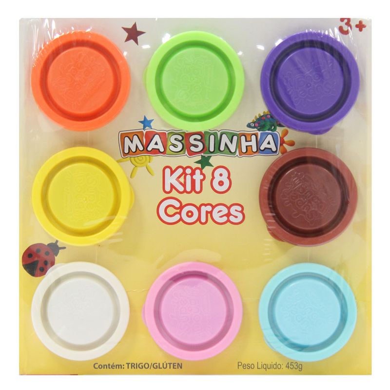 Massa-de-Modelar---Kit-8-Cores---Massinha